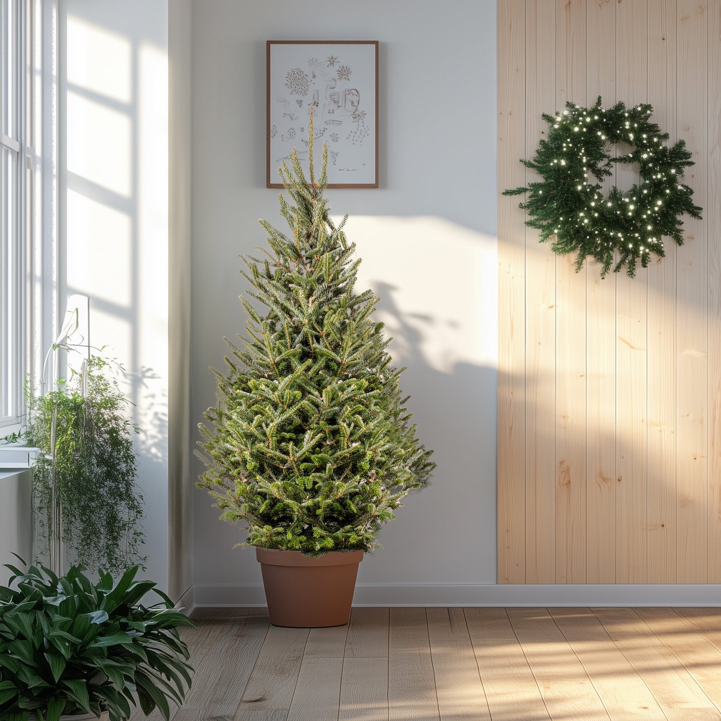 Fraser Fir Pot Grown Christmas Trees