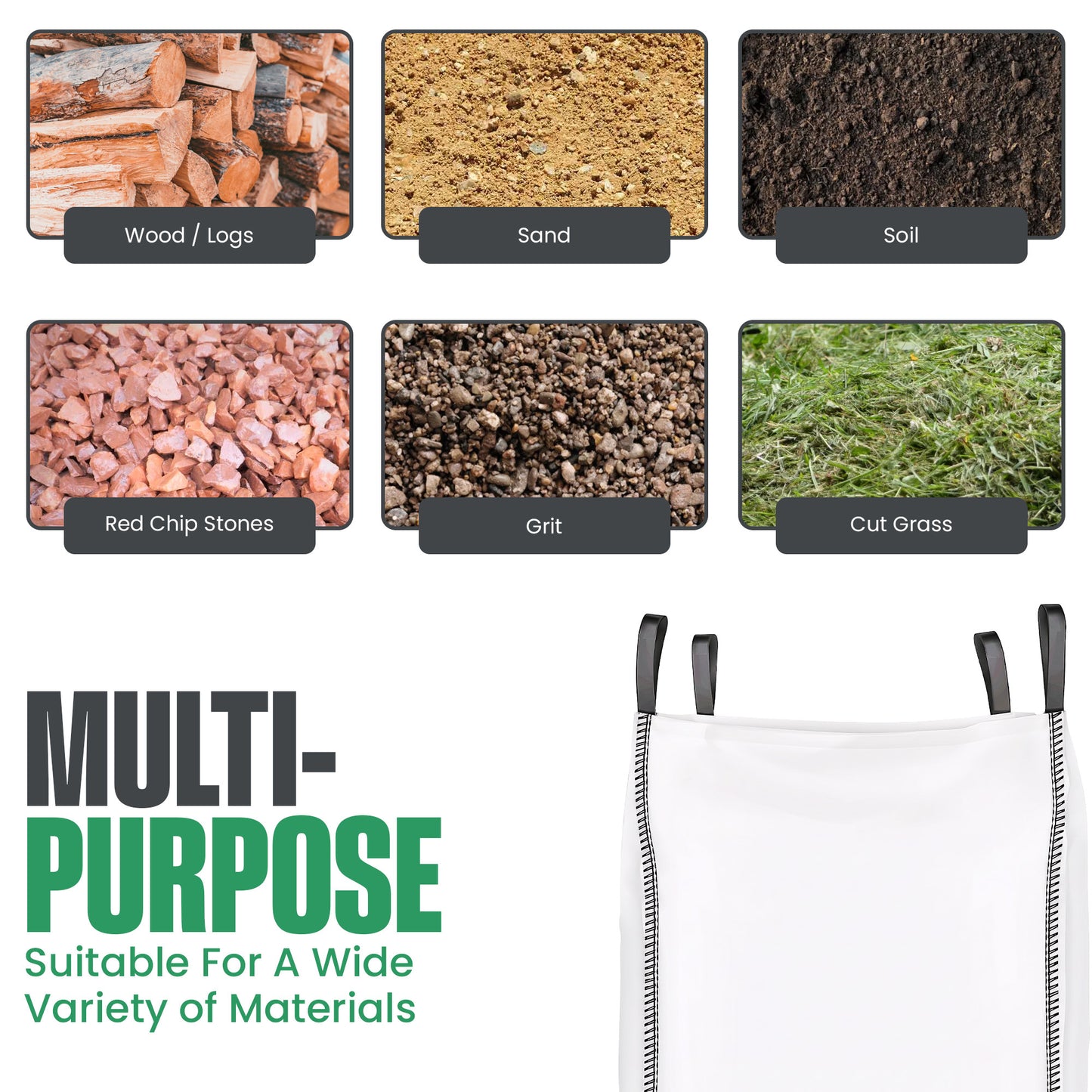 -MASTER- GM 1 Tonne FIBC Bulk Sacks