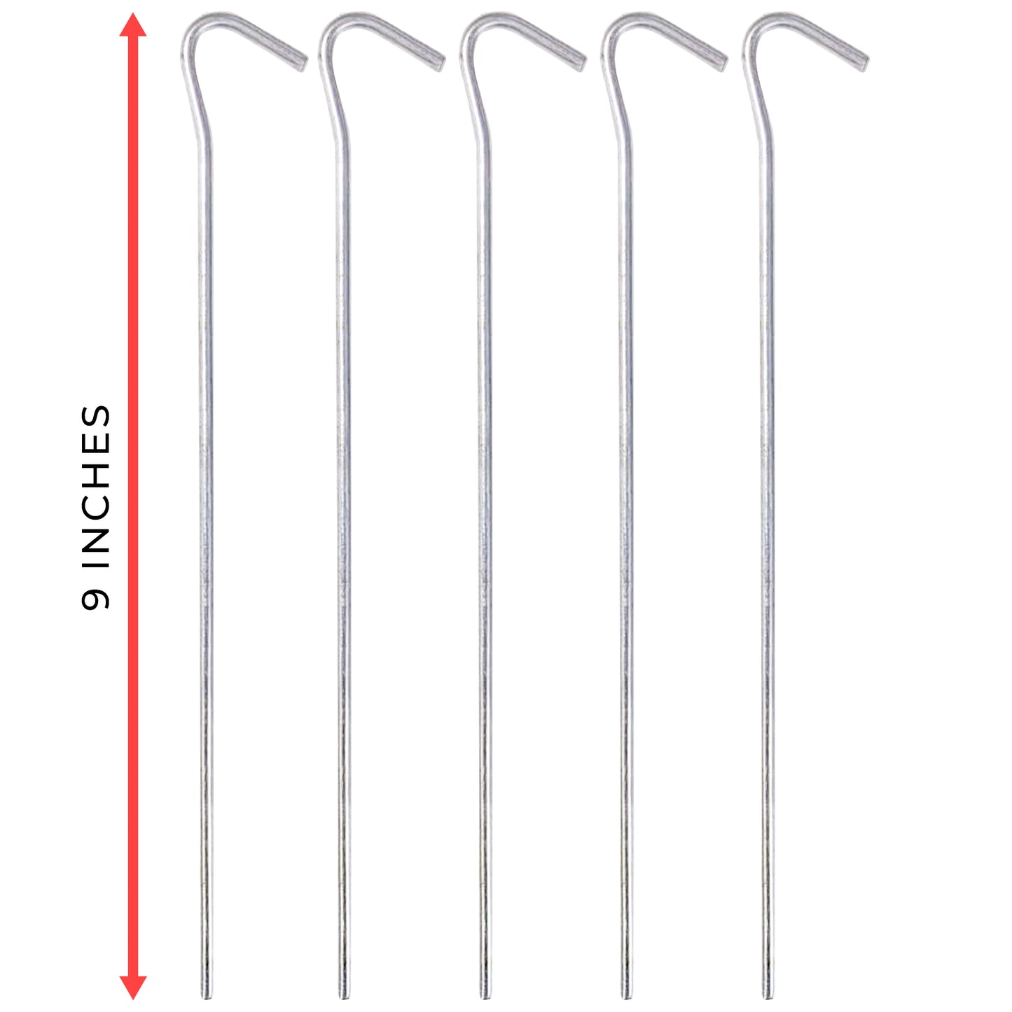 GroundMaster Galvanised Tent Pegs