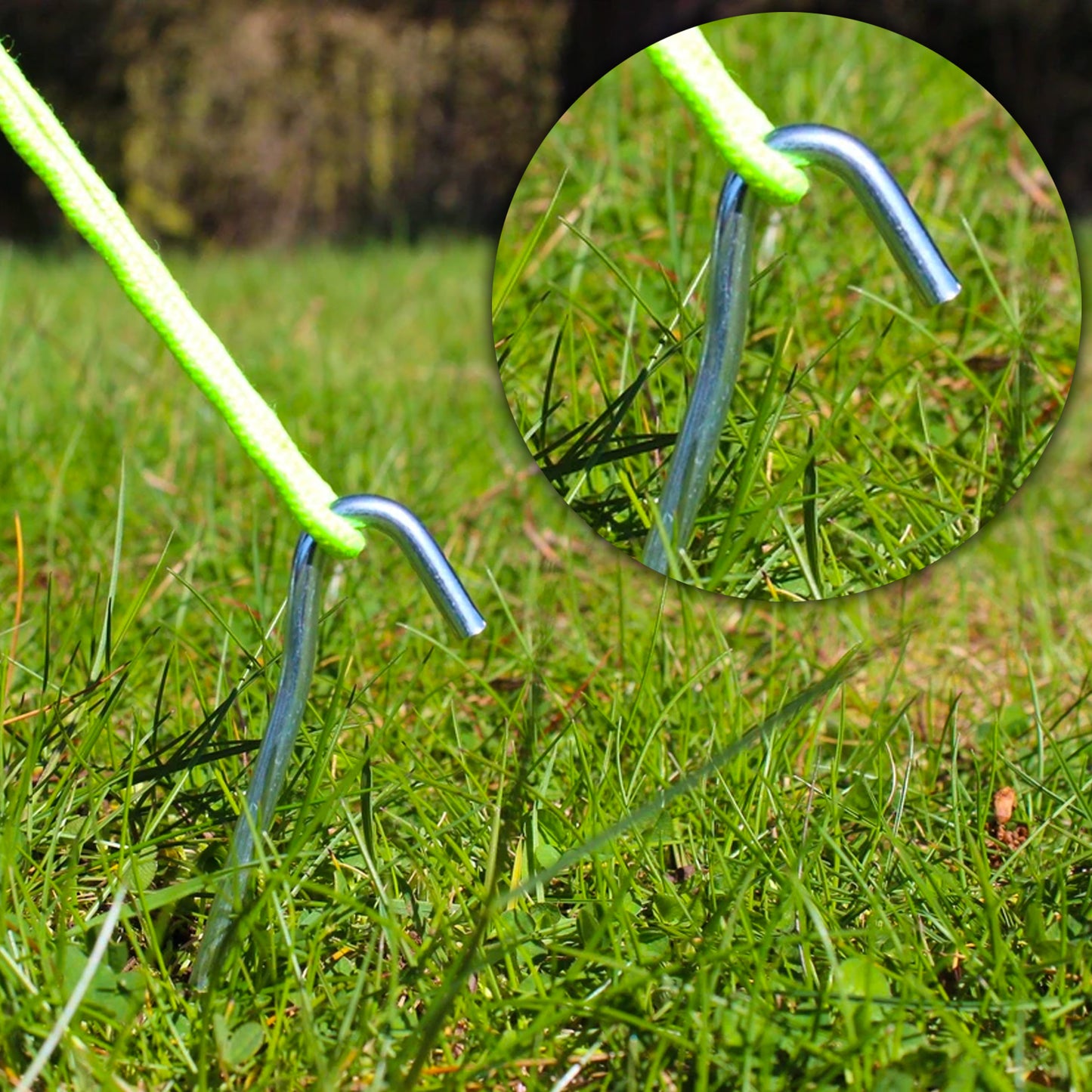 GroundMaster Galvanised Tent Pegs