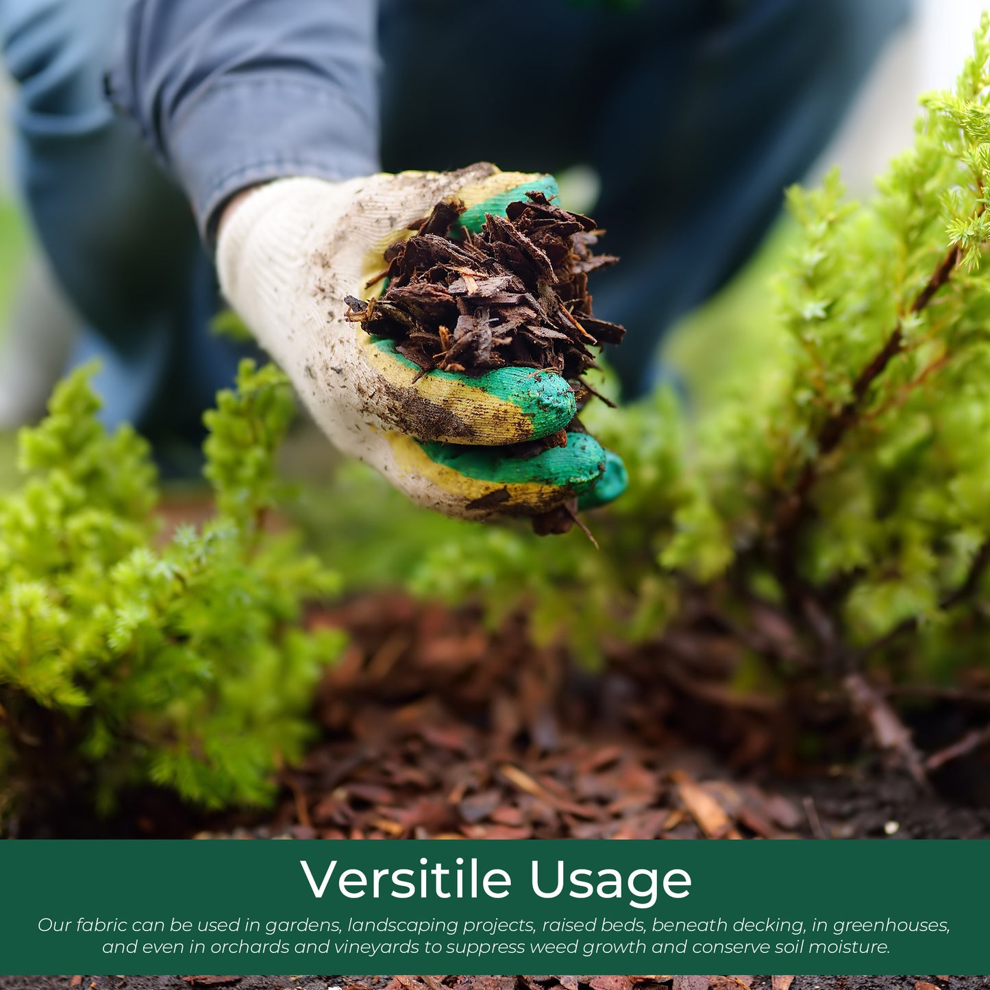 Weed Fabric 100gsm 1m x 70m