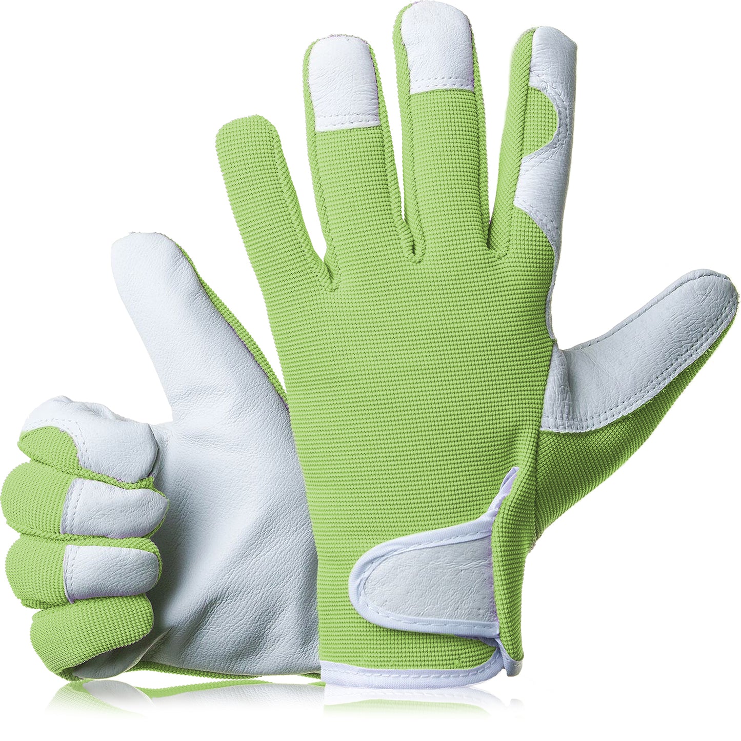 Comfy Gardener Gloves - Apple Candy Green - Medium