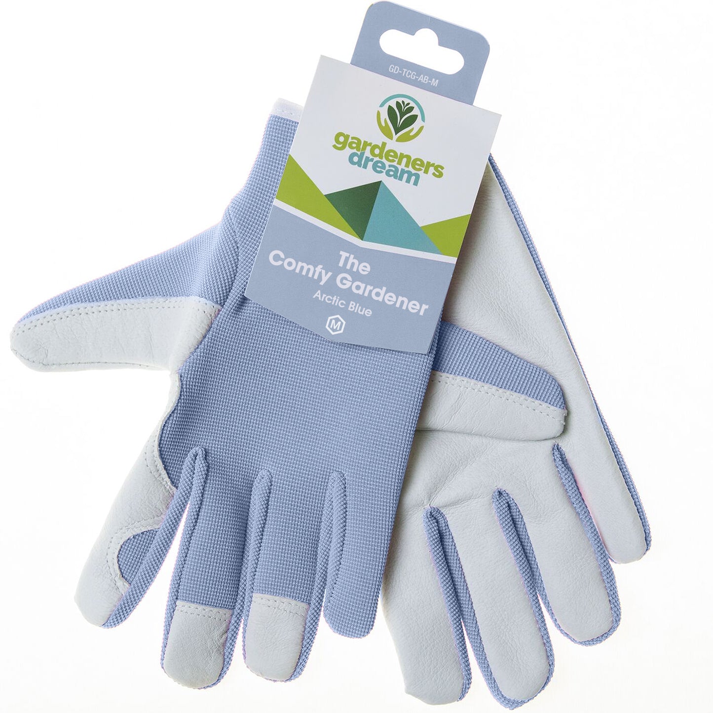 Comfy Gardener Gloves - Arctic Blue - Medium
