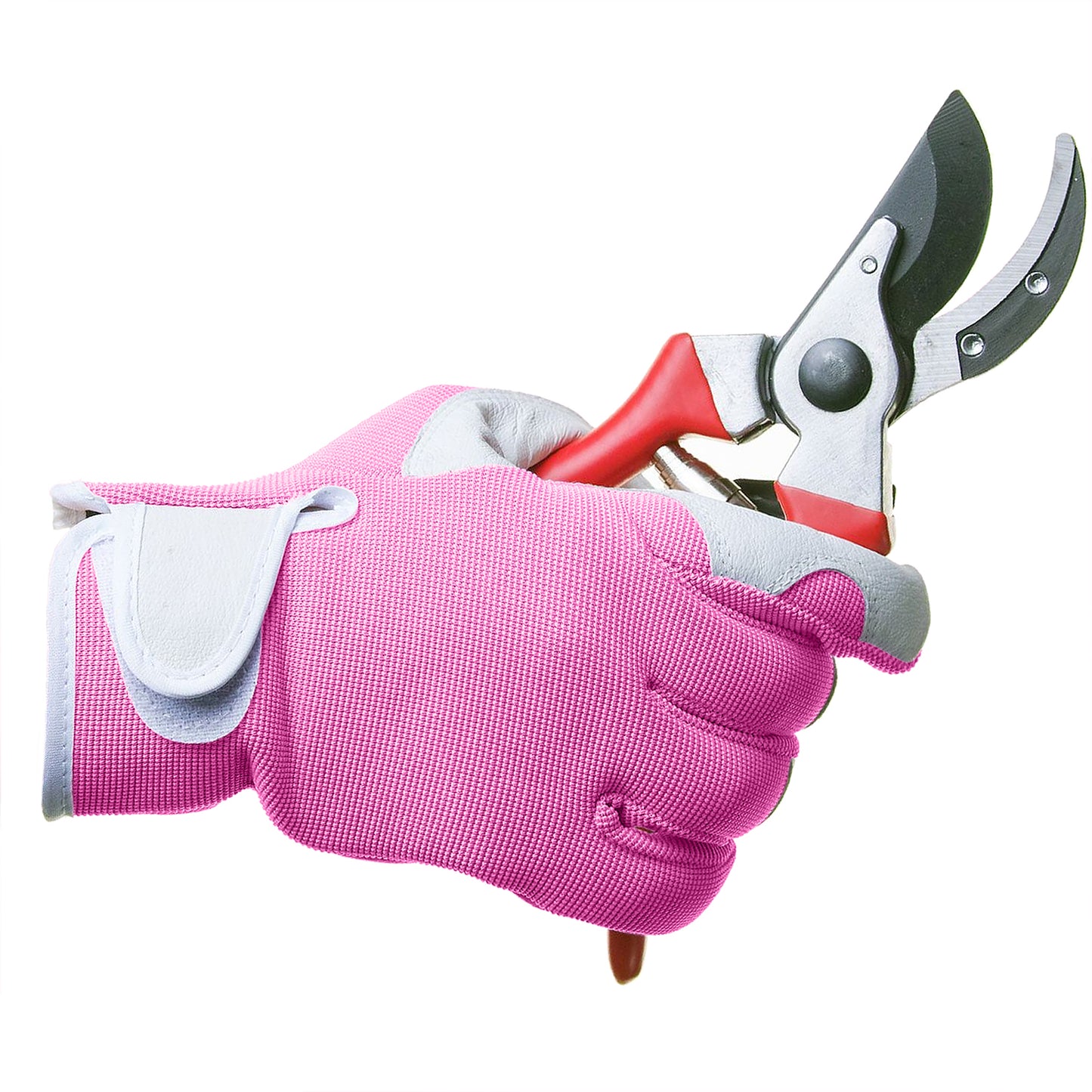 Comfy Gardener Gloves - Electric Pink - Medium