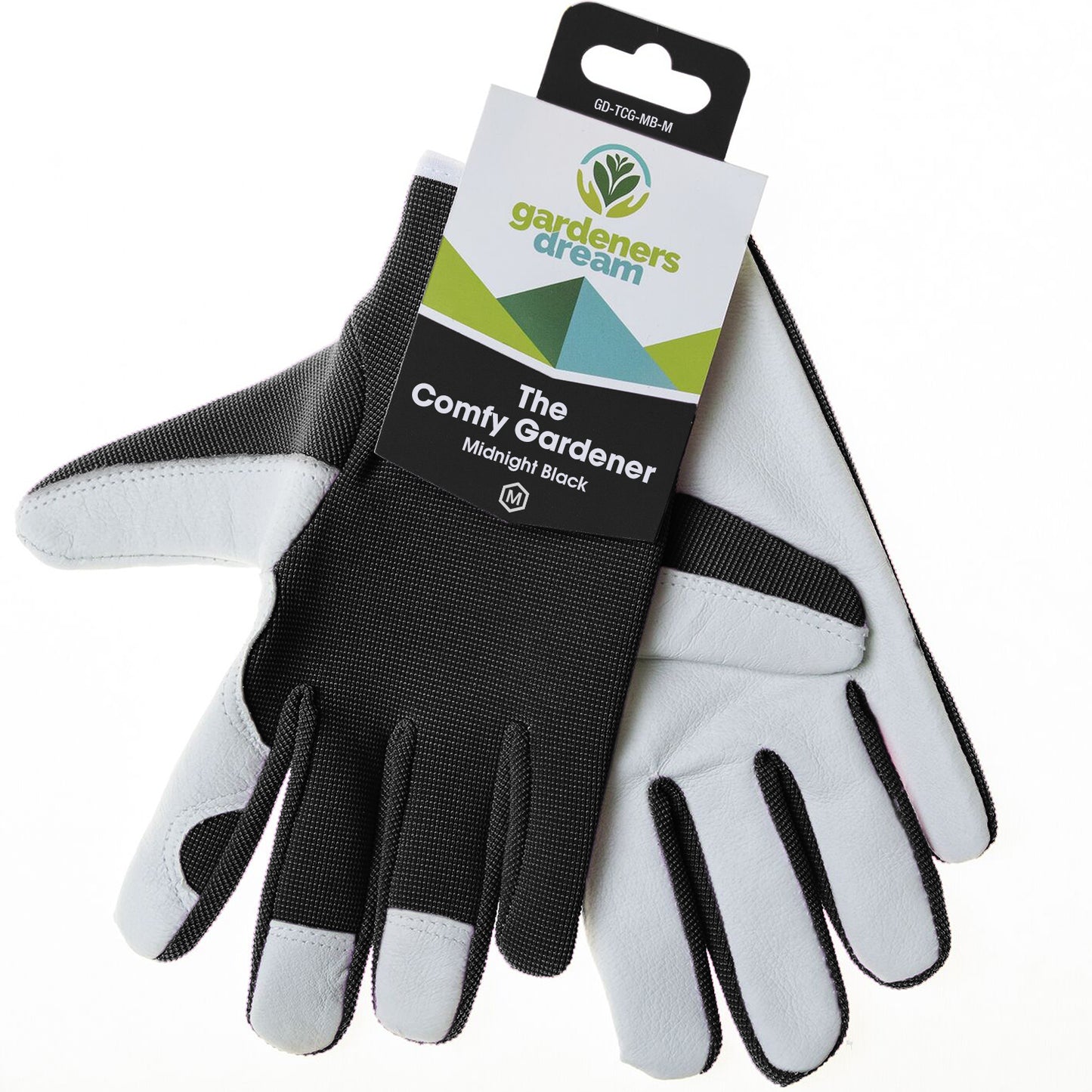 Comfy Gardener Gloves - Midnight Black - Medium