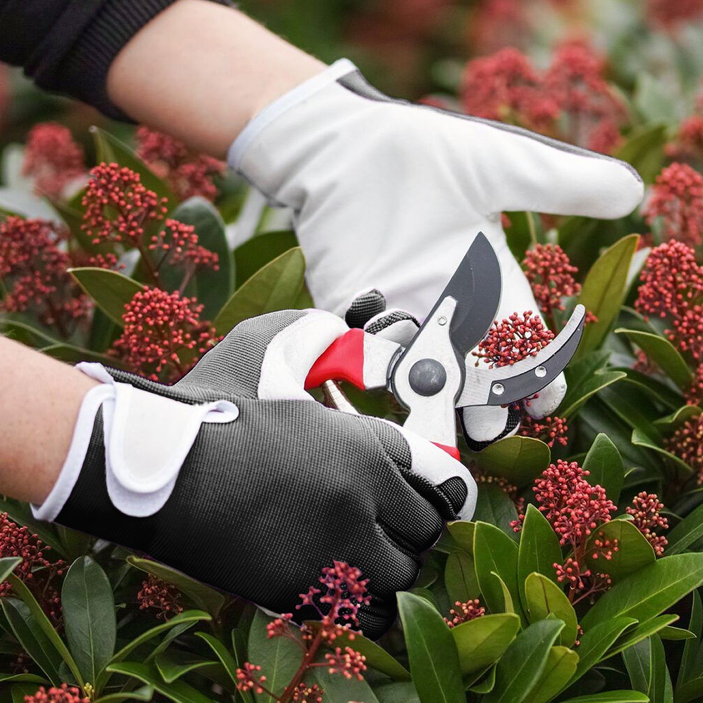 Comfy Gardener Gloves - Midnight Black - Medium
