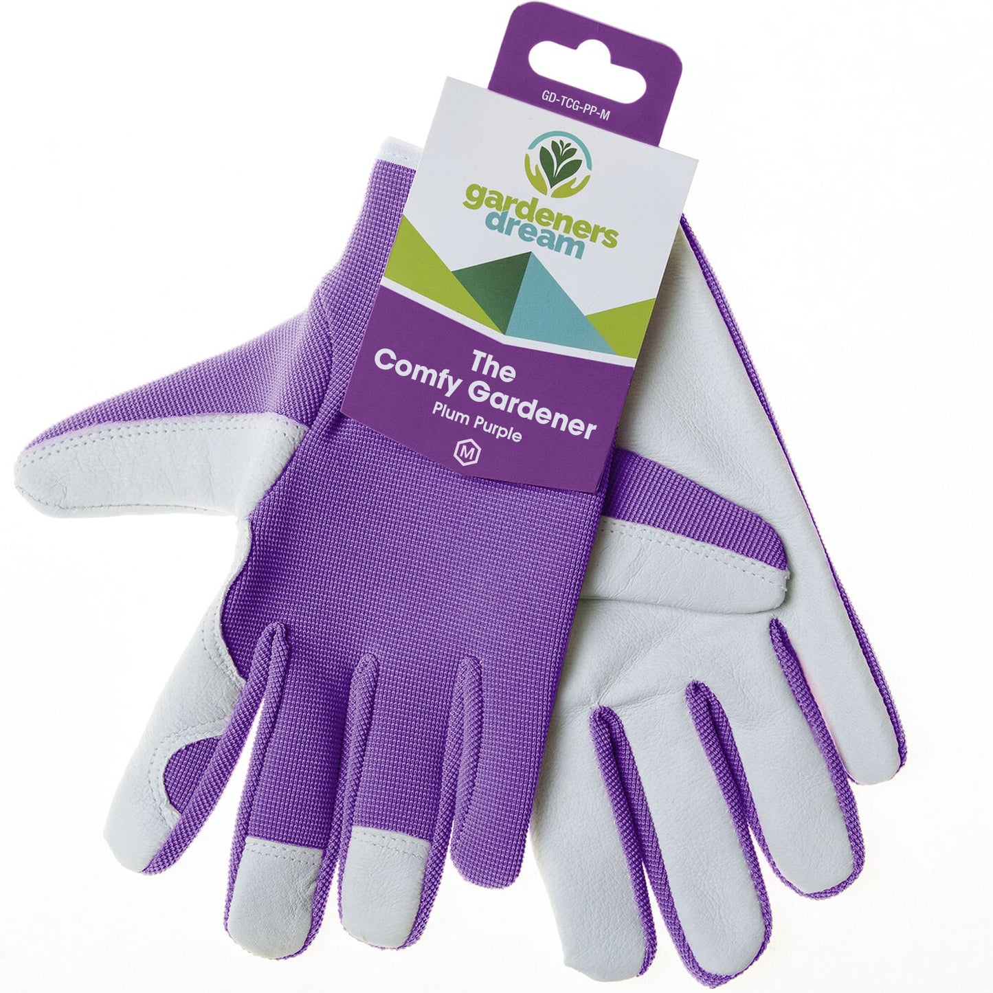 Comfy Gardener Gloves - Plum Purple - Medium