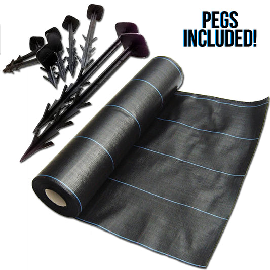 Weed Fabric 100gsm 2m x 30m (+30P)