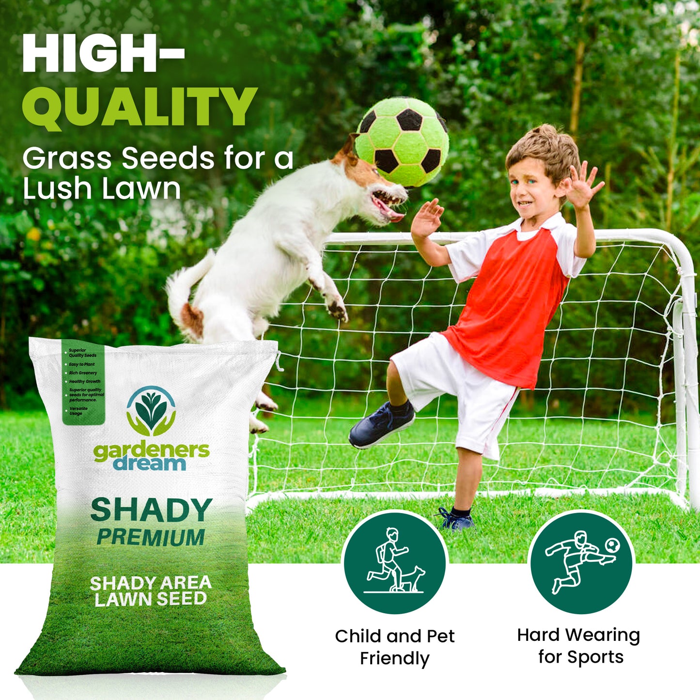 10KG Shady Lawn Grass Seed