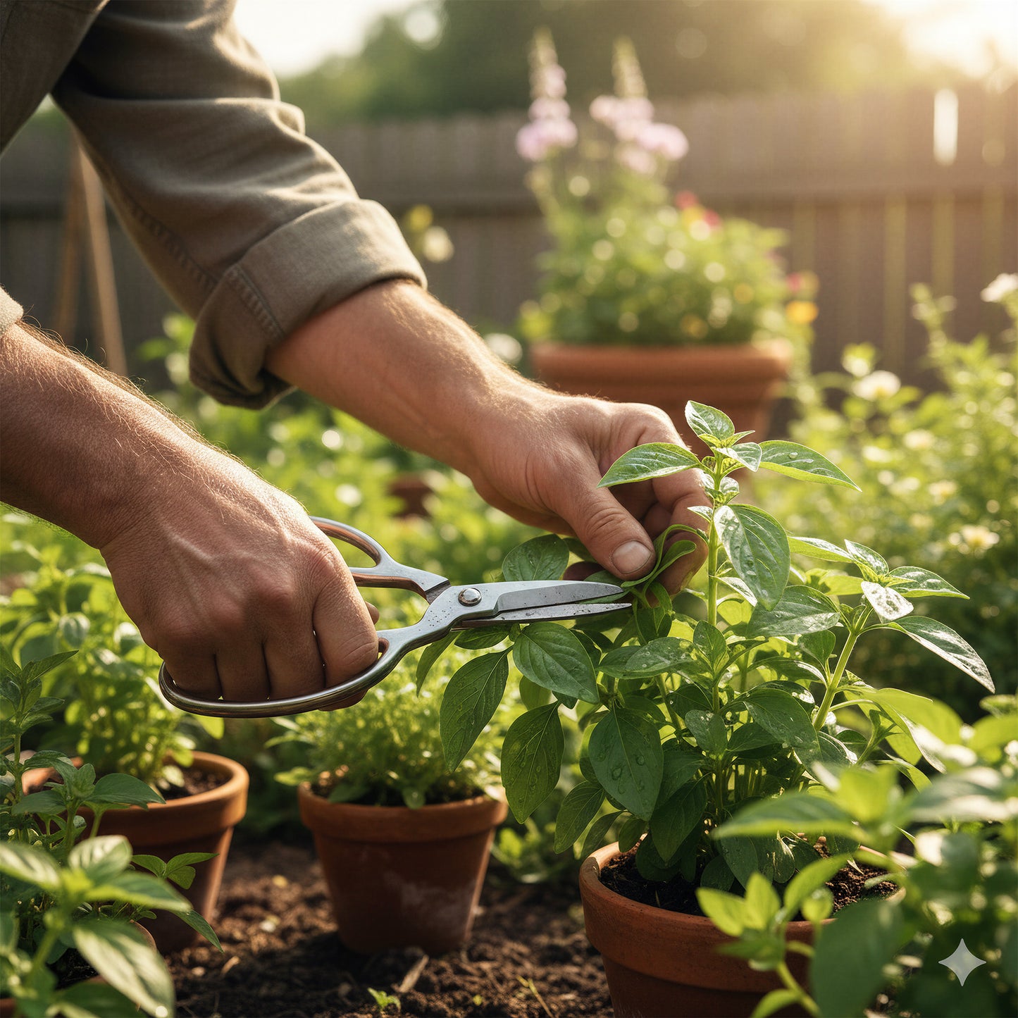 Herb - Basil Bush (8cm)