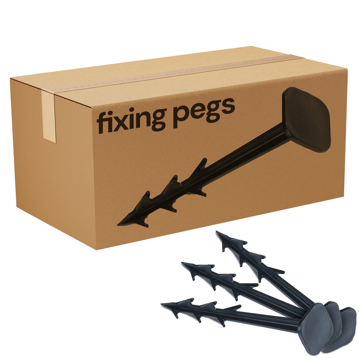 Square Pegs 6" (#400)