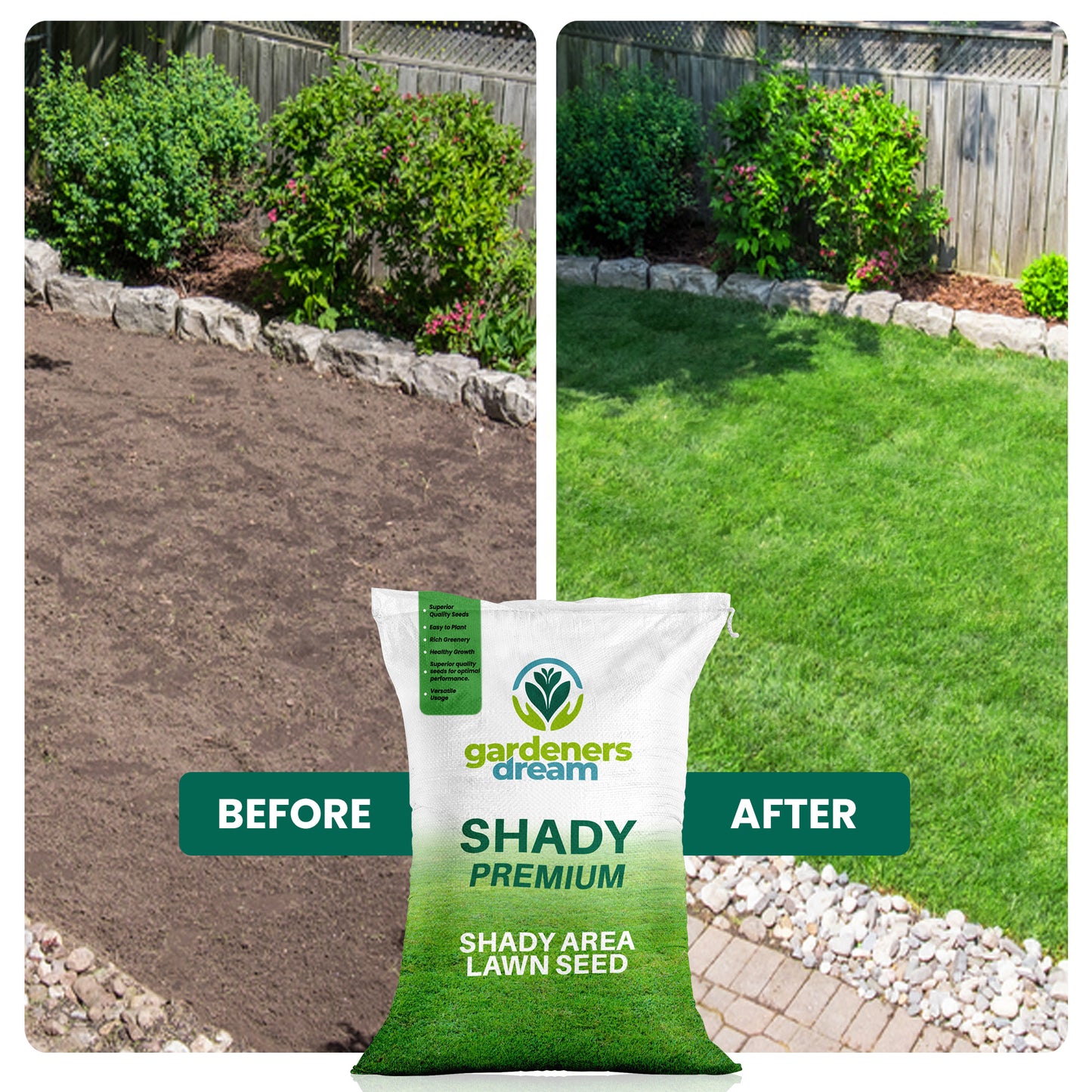 25KG Shady Lawn Grass Seed