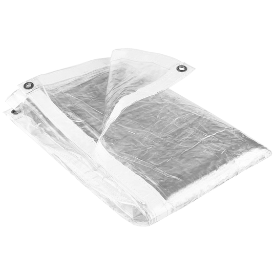 GroundMaster 310gsm Glass Clear Tarpaulins