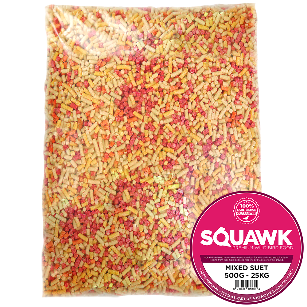 SQUAWK Mixed Suet Pellets