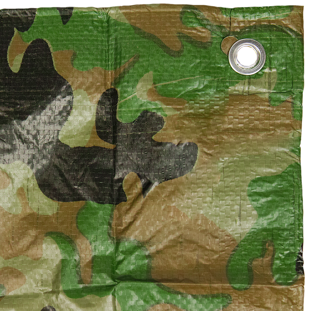 GroundMaster 80gsm Camouflage Tarpaulins