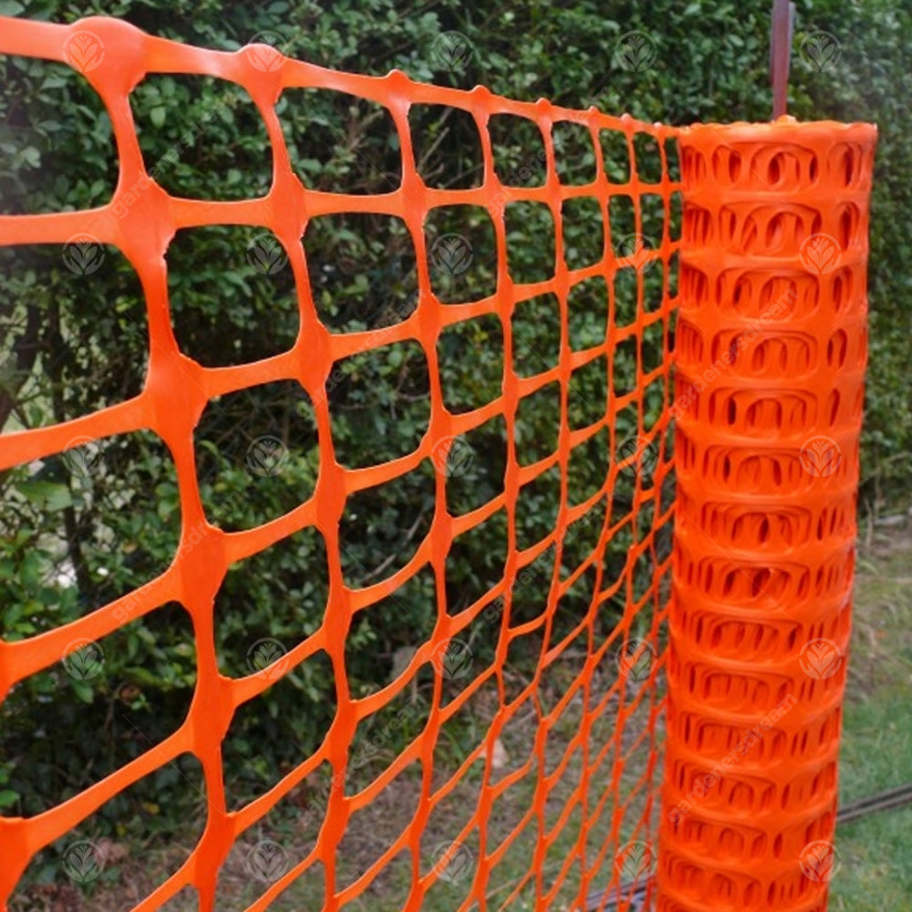 GardenersDream Barrier Fencing + Optional Pins (Yellow)