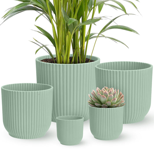 Elho Vibes Fold Round Pot (Sorbet Green)