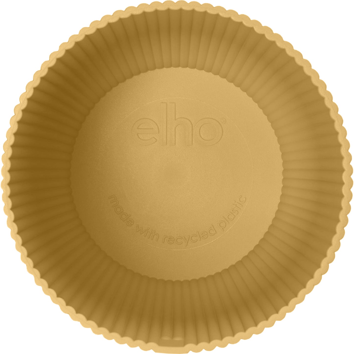 Elho Vibes Fold Round Pot (Butter Yellow)