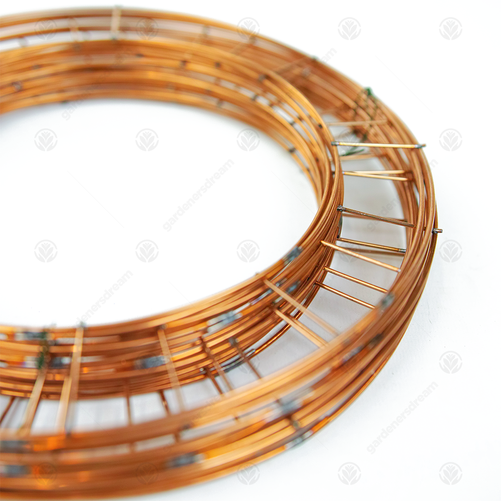 Flat Wire Wreath Rings