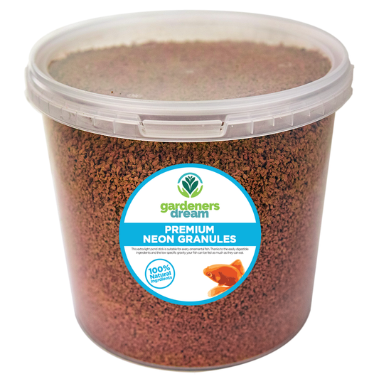 GardenersDream Neon Fish Food 1.2 - 1.5mm