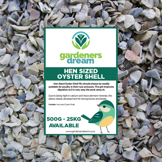 GardenersDream Hen Sized Oyster Shell