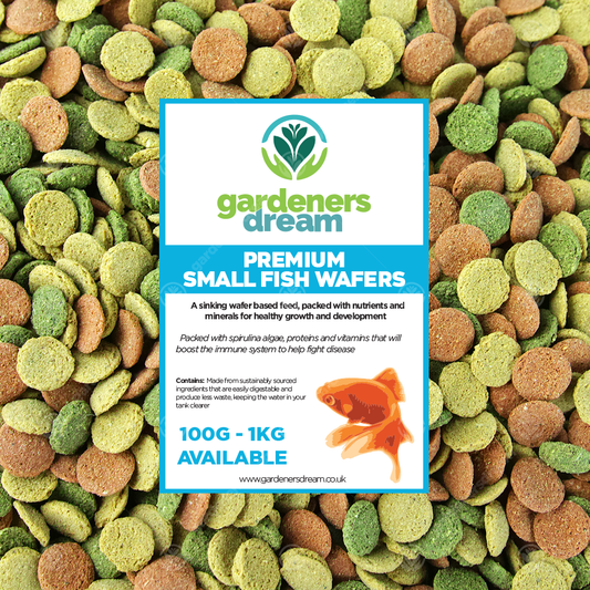 GardenersDream Small Fish Wafers Fish Food