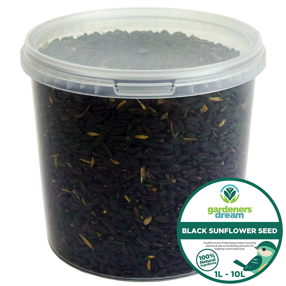 GardenersDream Black Oil Sunflower Seeds