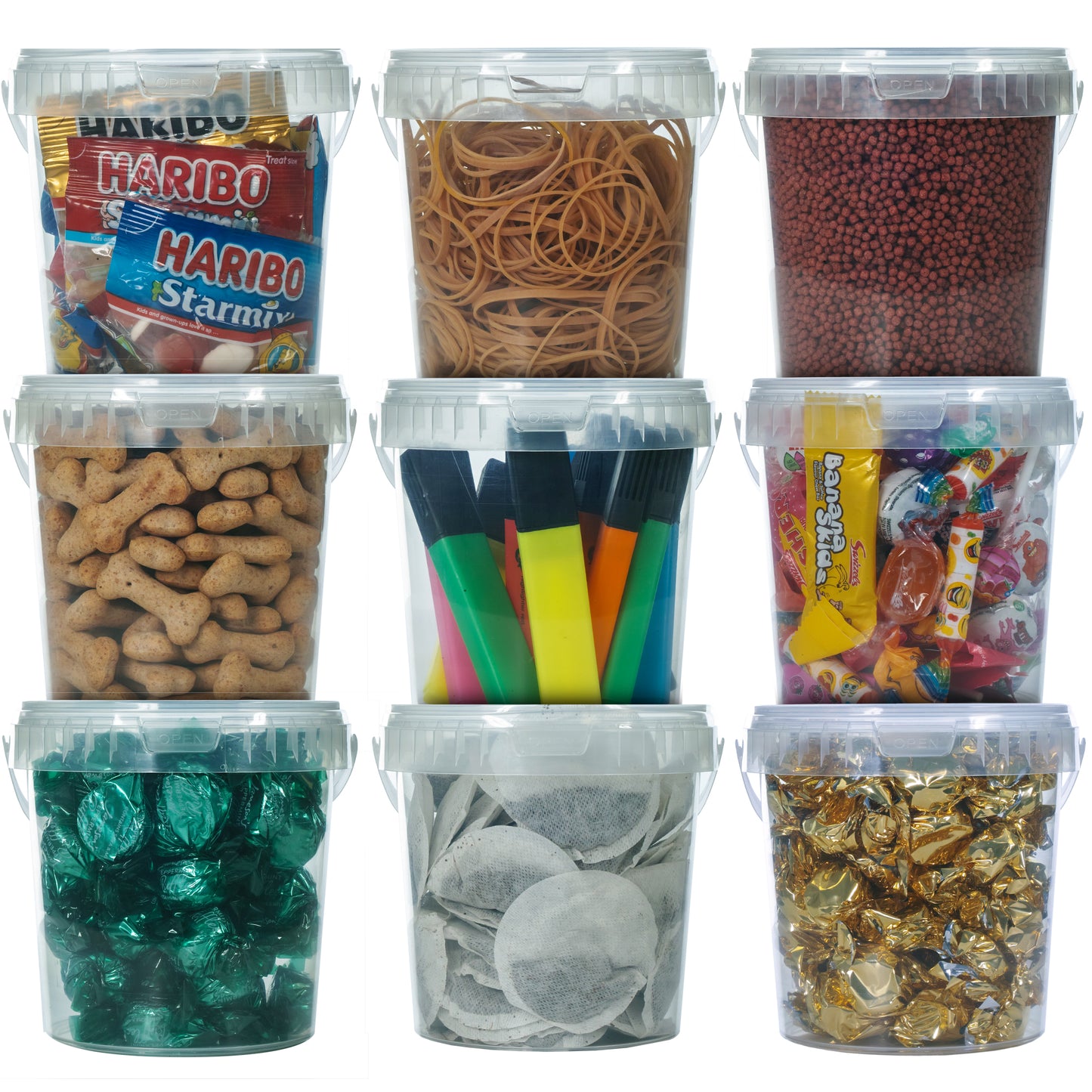 GroundMaster Plastic Storage Tubs 5L
