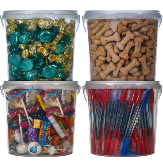 GroundMaster Plastic Storage Tubs 2.5L