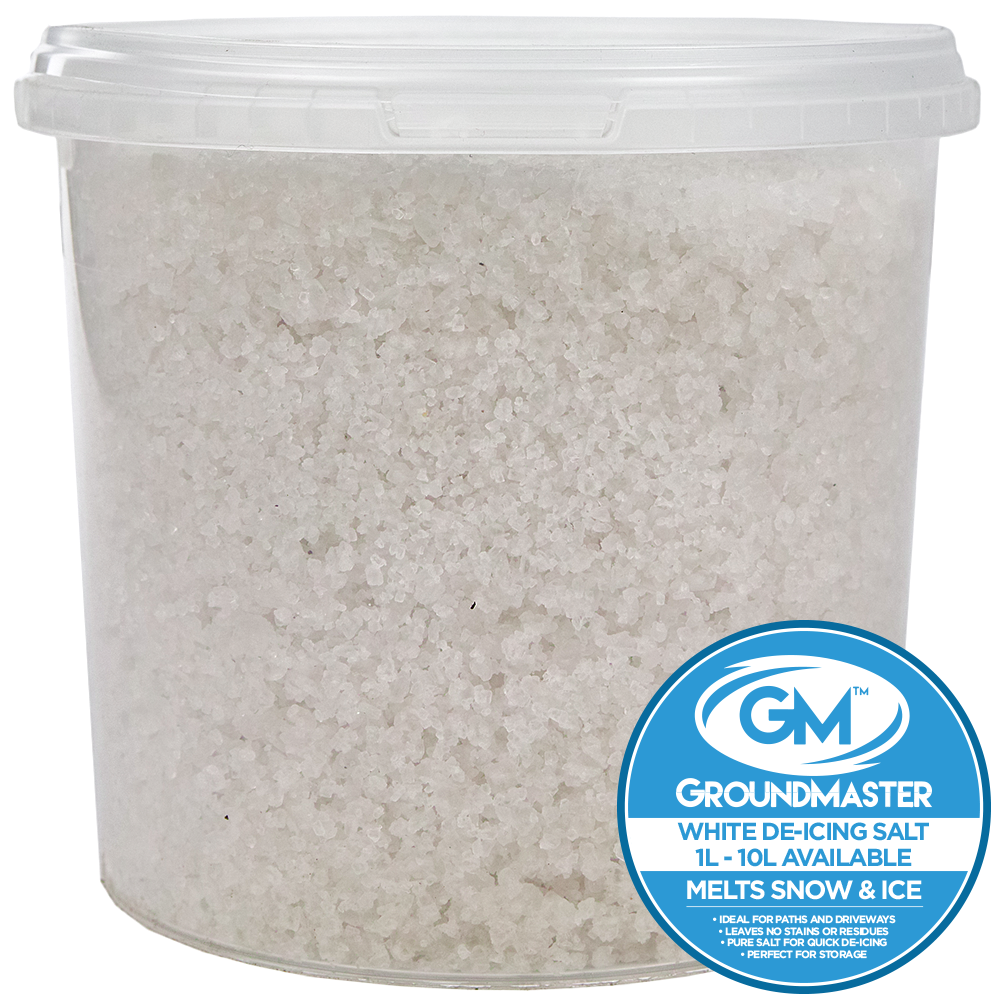 GroundMaster De-Icing White Rock Salt