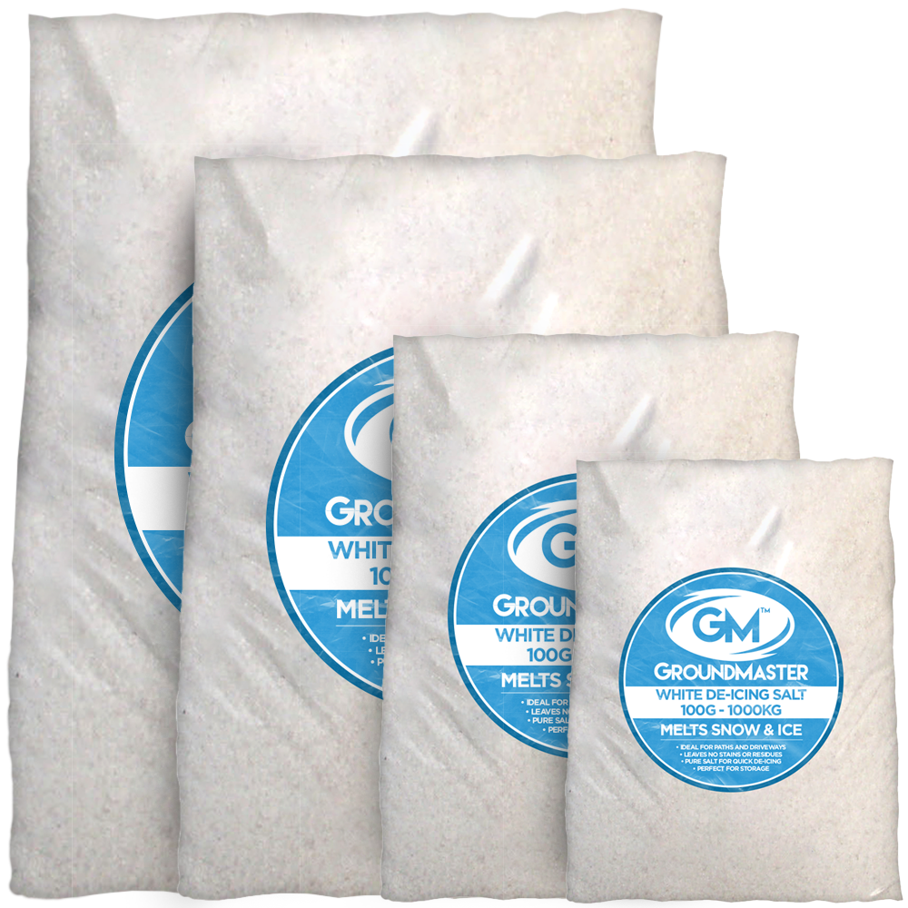 GroundMaster De-Icing White Rock Salt