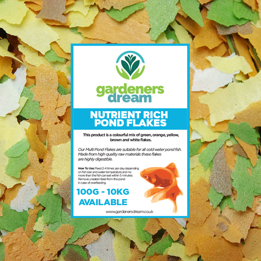 GardenersDream Multi-Pond Flakes Fish Food