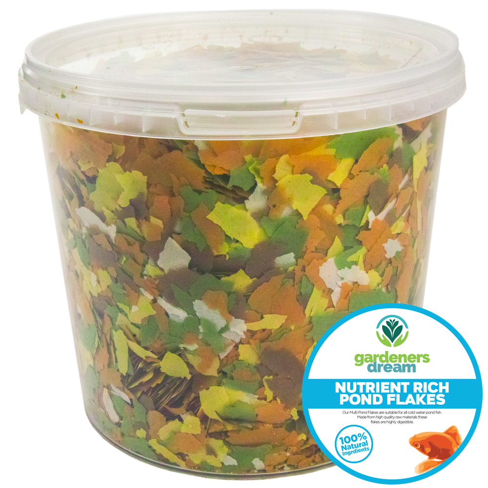 GardenersDream Multi-Pond Flakes Fish Food