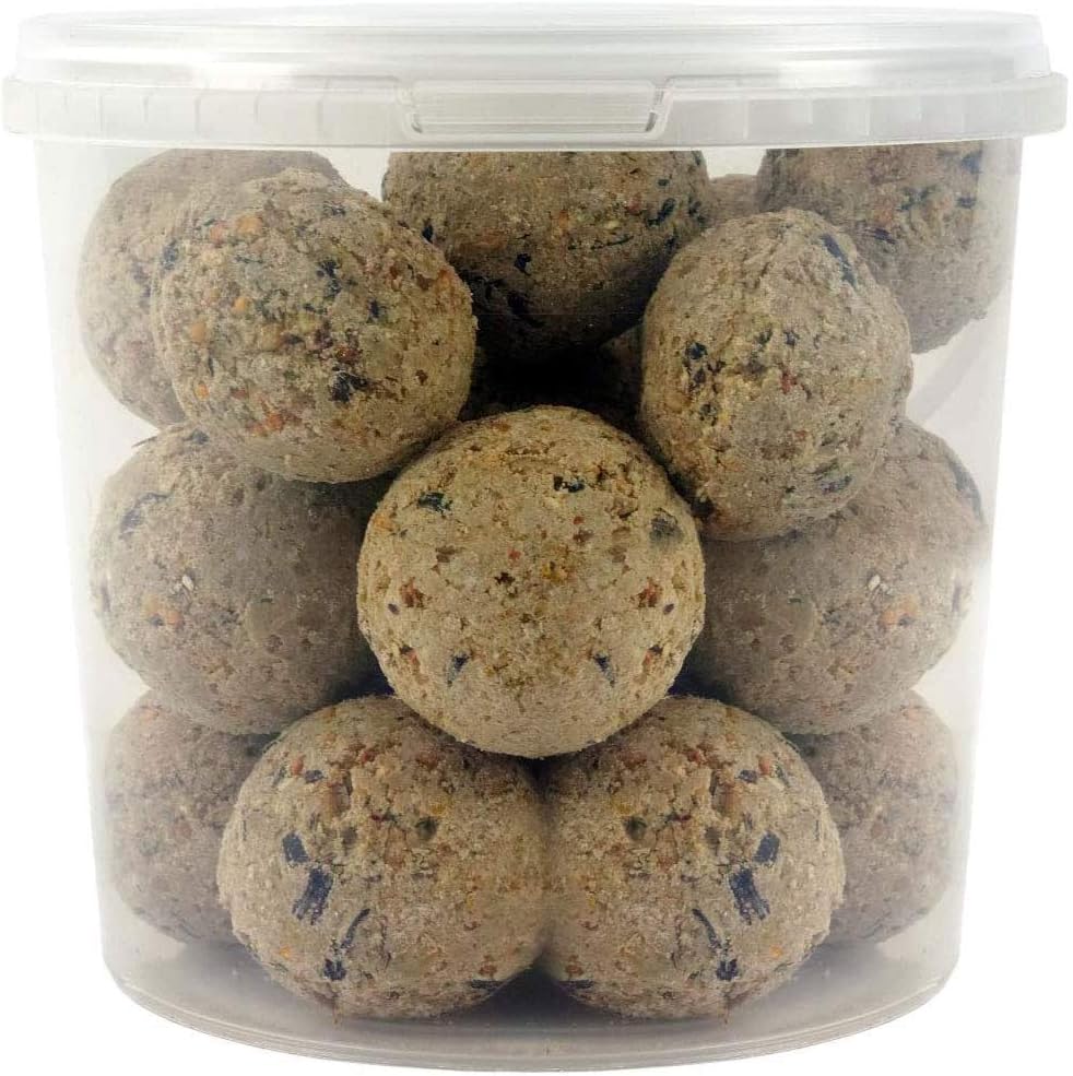 SQUAWK Suet Fat Balls (Litre Tubs)
