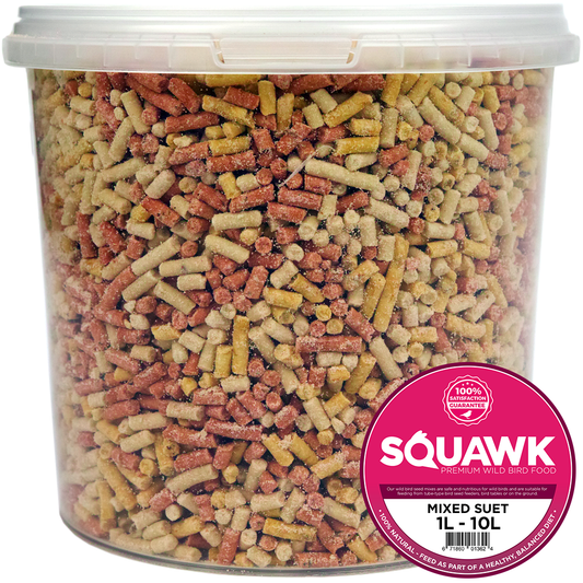 SQUAWK Mixed Suet Pellets