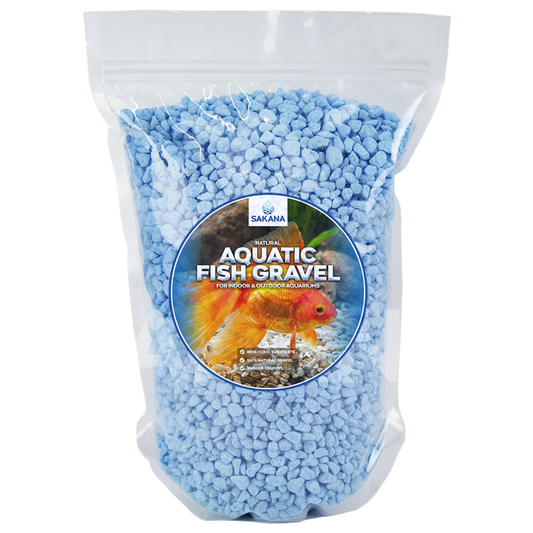 Sakana Fluorescent Aquatic Fish Gravel (Blue)