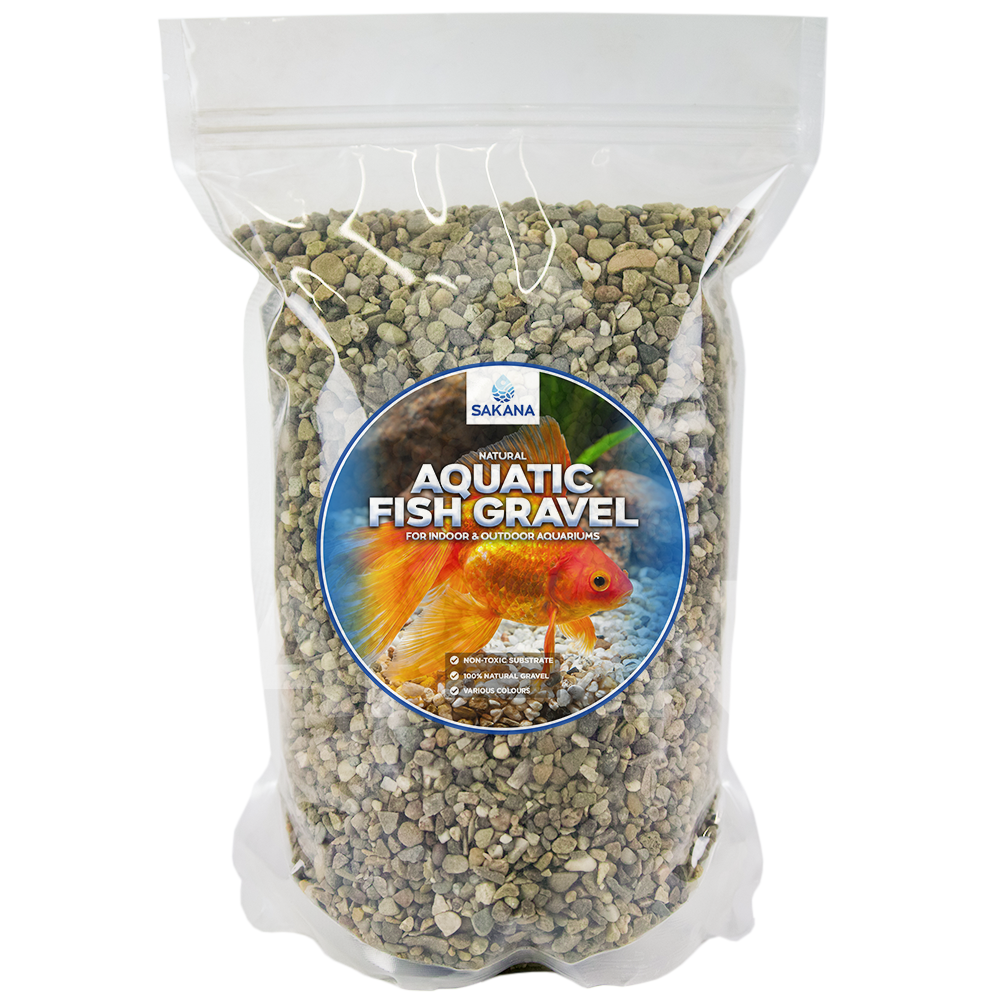 Sakana Natural Aquatic Fish Gravel (Round)