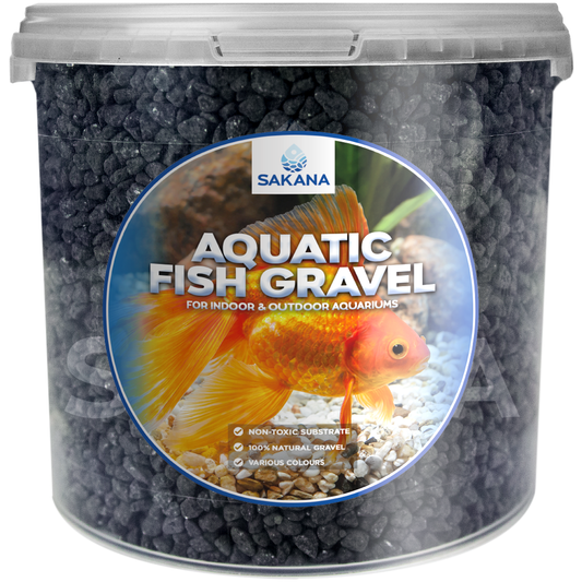 Sakana Coloured Aquatic Fish Gravel (Black)