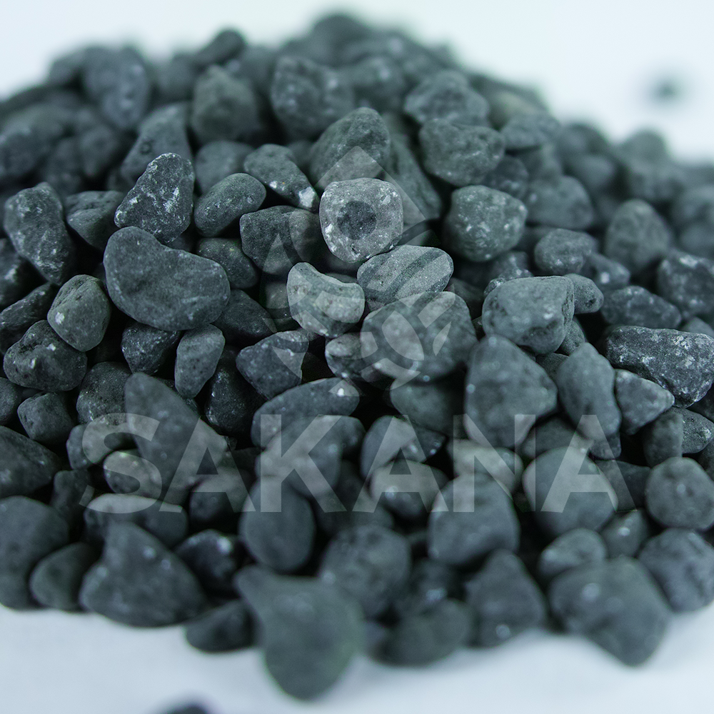 Sakana Coloured Aquatic Fish Gravel (Black)