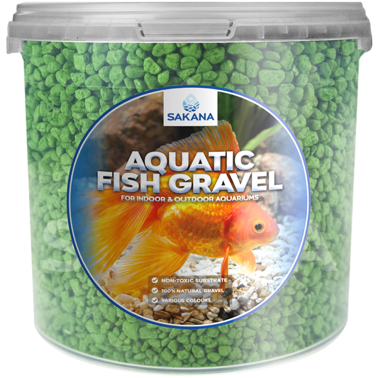 Sakana Coloured Aquatic Fish Gravel (Green)