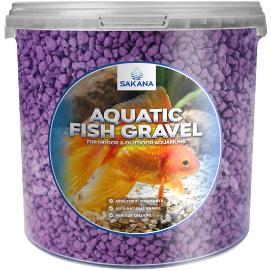 Sakana Coloured Aquatic Fish Gravel (Purple)