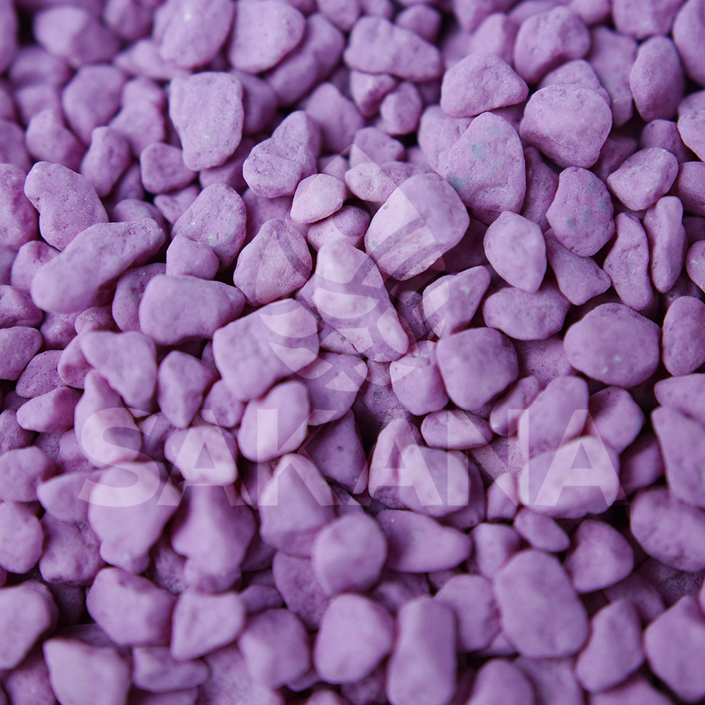 Sakana Coloured Aquatic Fish Gravel (Purple)