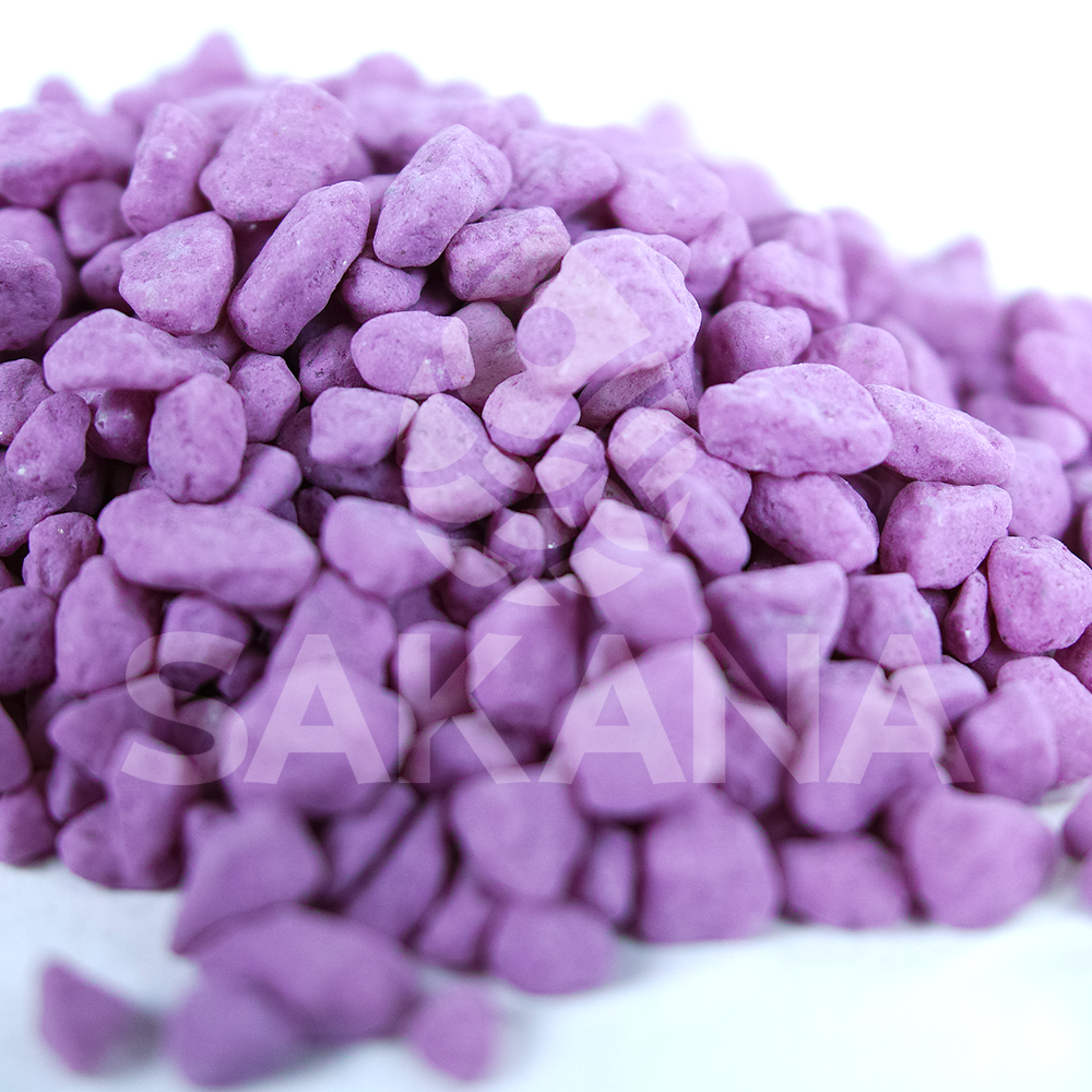Sakana Coloured Aquatic Fish Gravel (Purple)