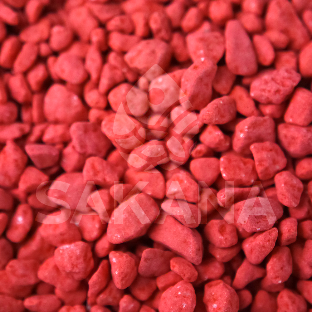 Sakana Coloured Aquatic Fish Gravel (Red)