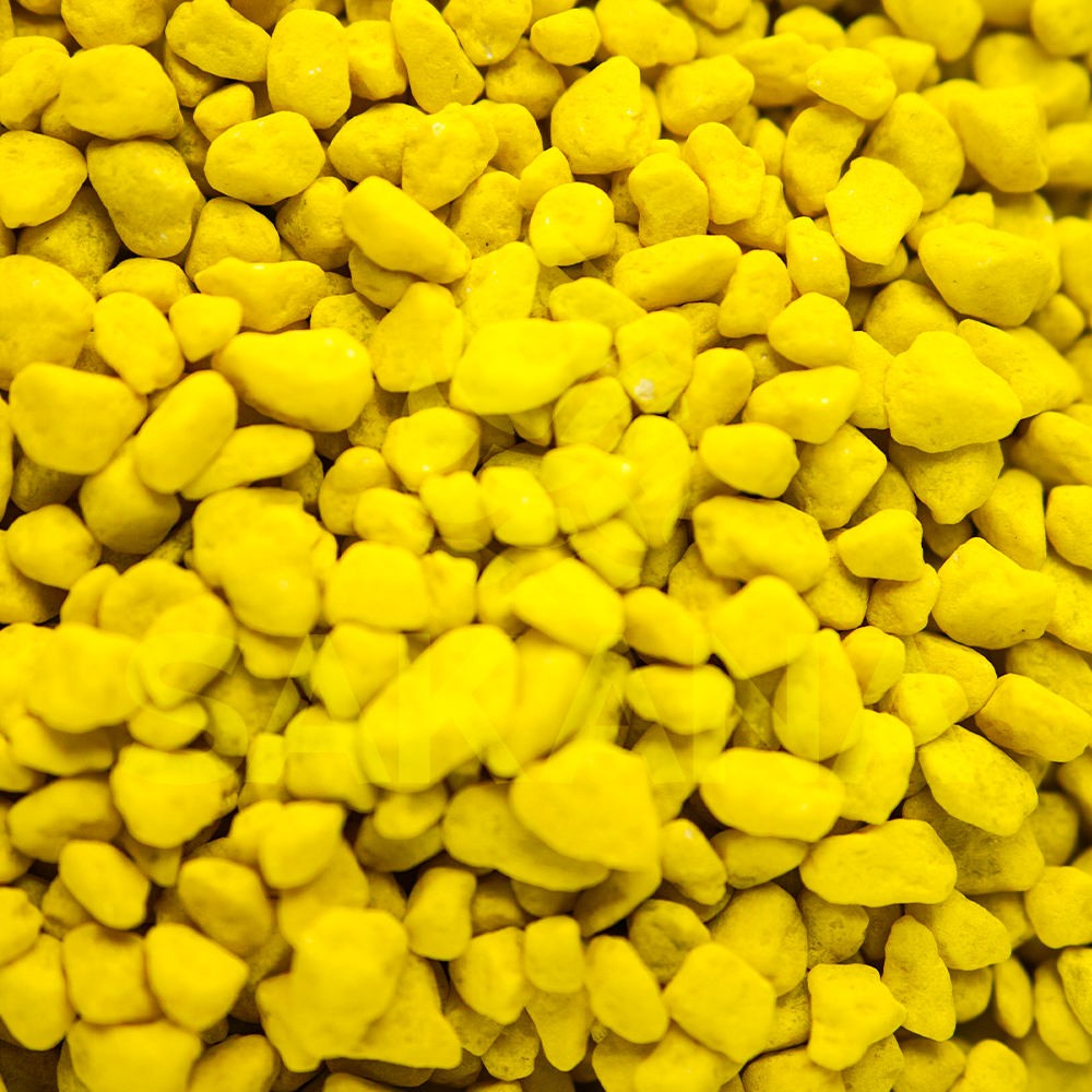 Sakana Coloured Aquatic Fish Gravel (Yellow)