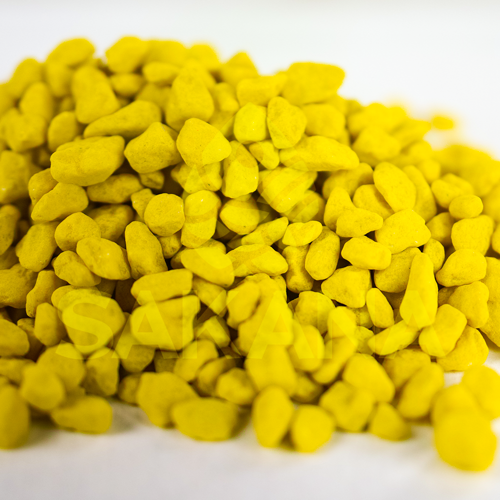 Sakana Coloured Aquatic Fish Gravel (Yellow)