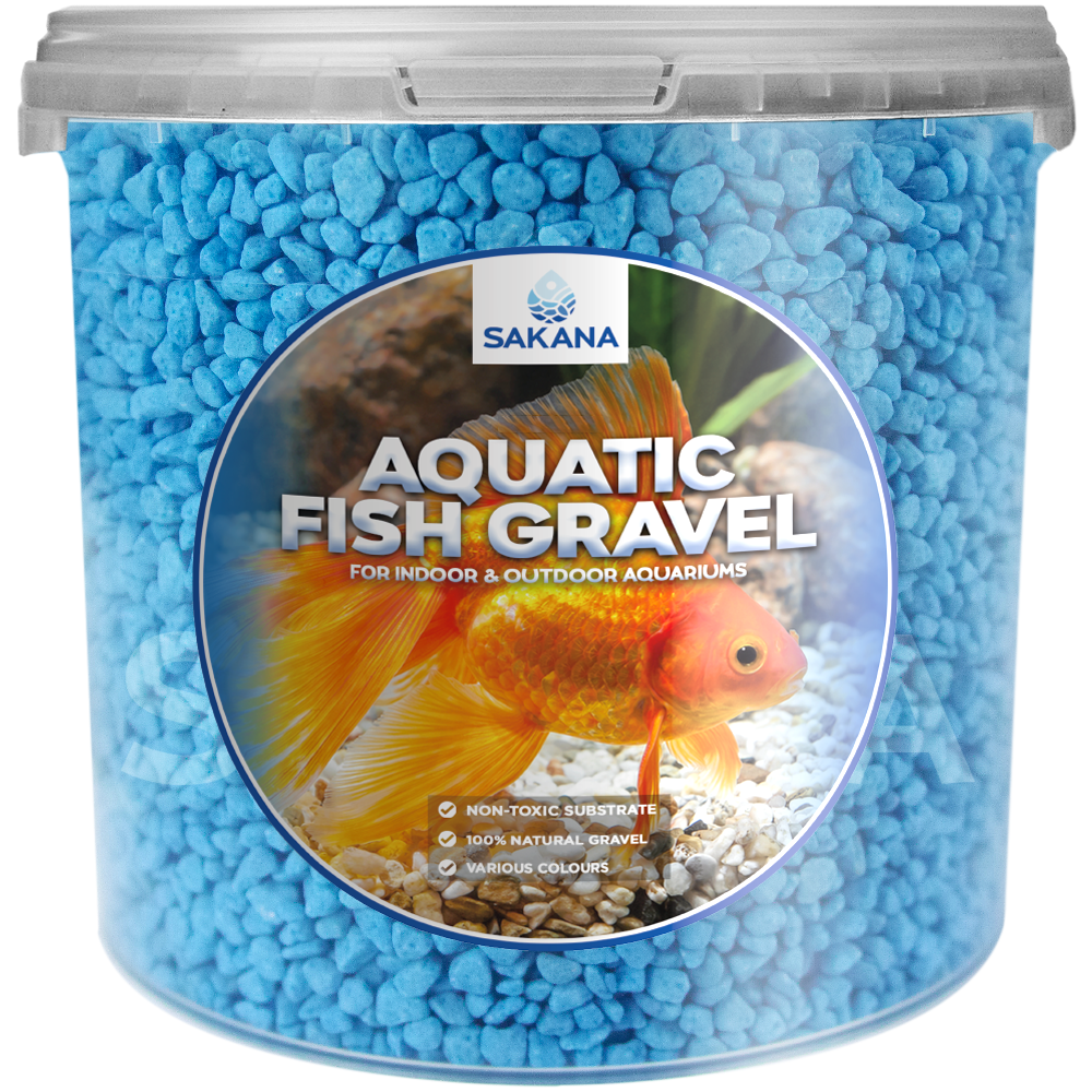 Sakana Fluorescent Aquatic Fish Gravel (Blue)