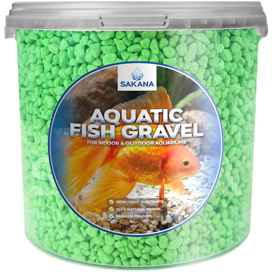Sakana Fluorescent Aquatic Fish Gravel (Green)