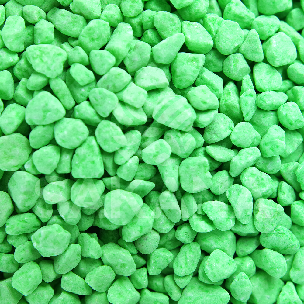 Sakana Fluorescent Aquatic Fish Gravel (Green)