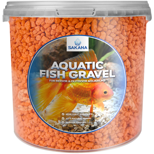 Sakana Fluorescent Aquatic Fish Gravel (Orange)